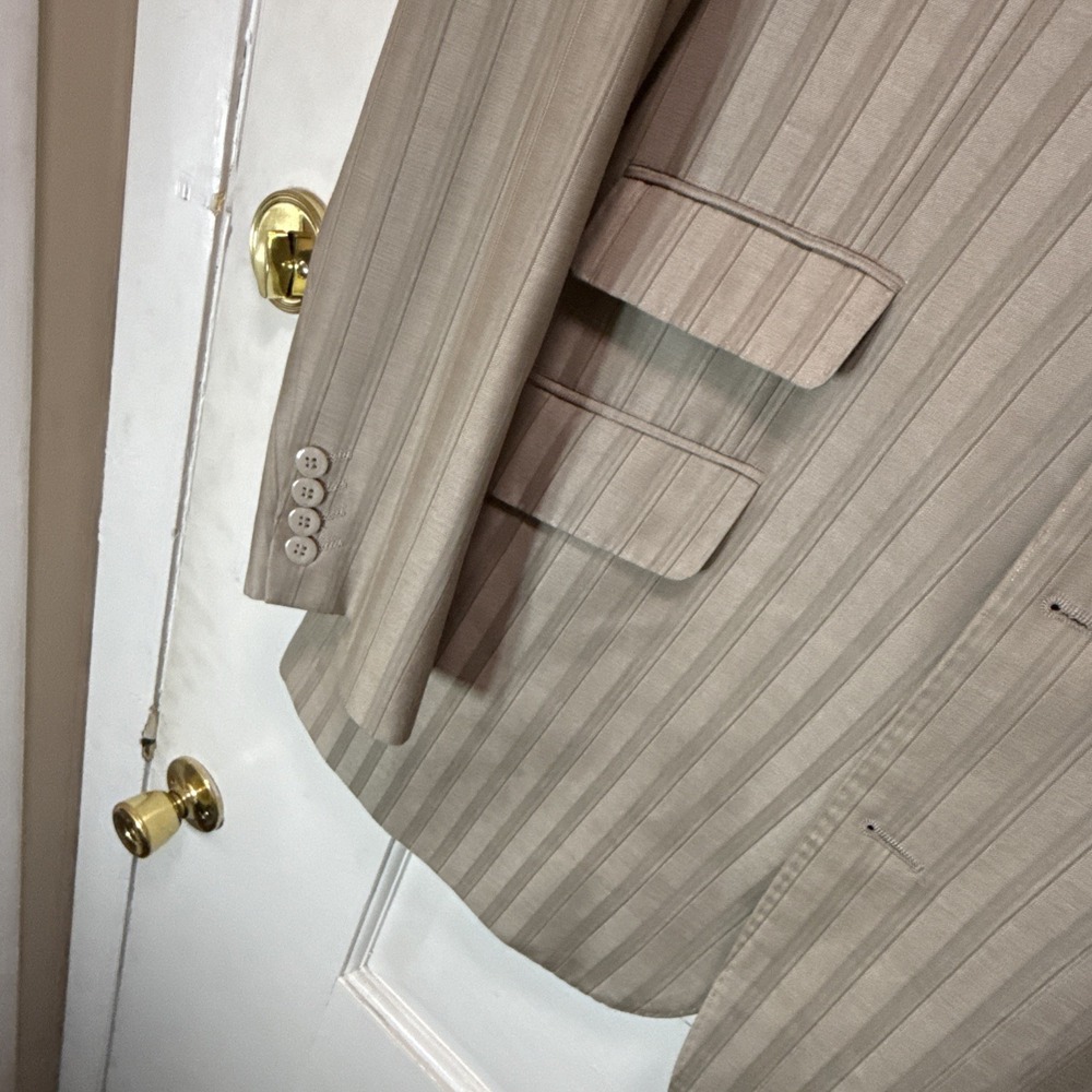 Earvin Magic Johnson Signature Victork Suit Jacket Super 150 48l - Picture 12 of 14